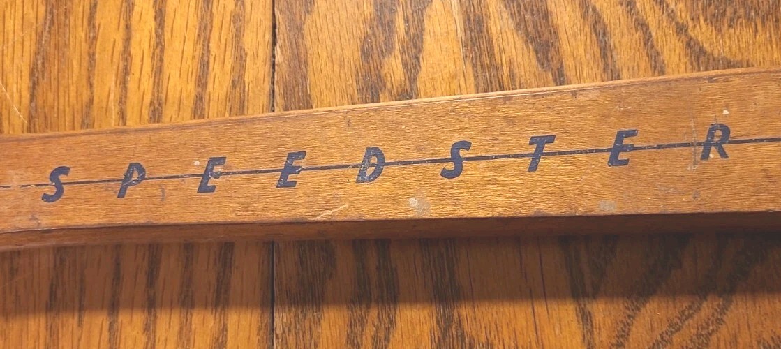 Vintage Hyde Speedster No. 81. Scraper. 14" long Wood Handle Tool.