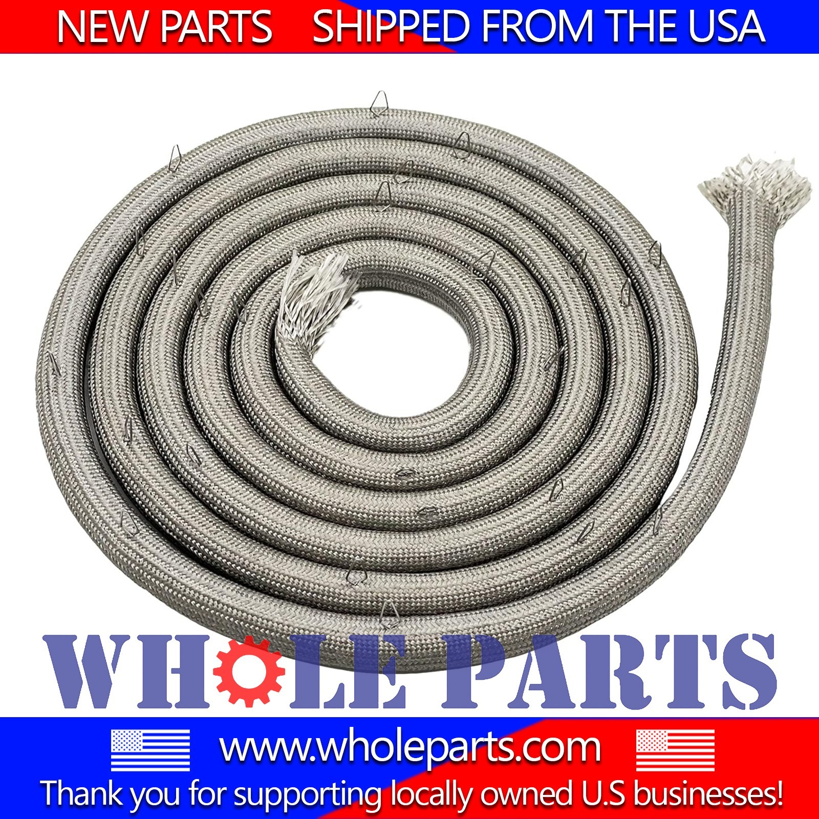 New WB04T10050 Range Oven Door Gasket (Includes 25 Mounting Clips)