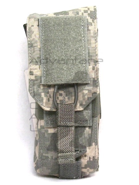 (2) BAE Systems ECLiPSE 5.56 Double Magazine MOLLE Pouches - ACU camo