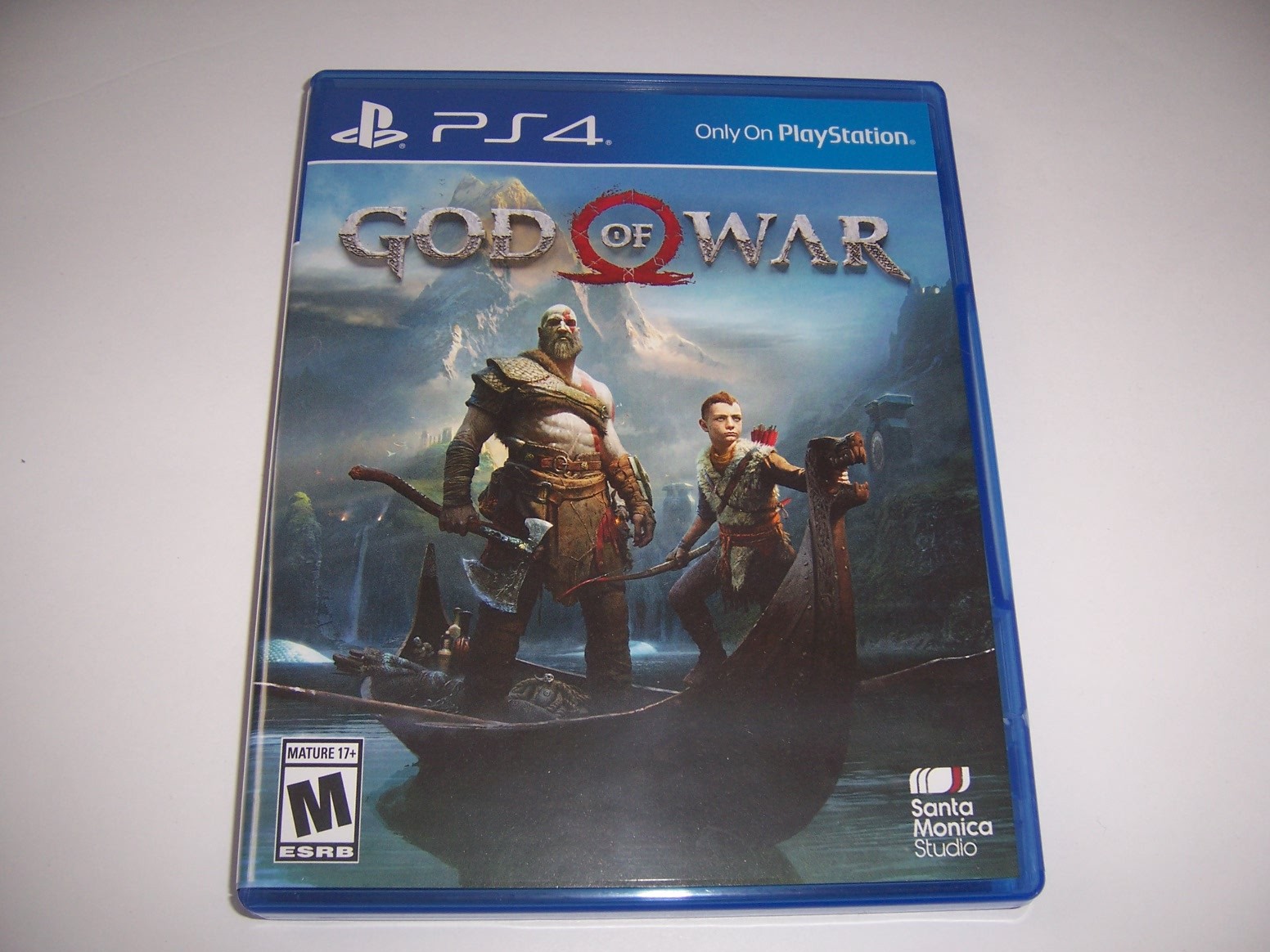 Original Box Case Replacement Sony PlayStation 4 PS4 God of War