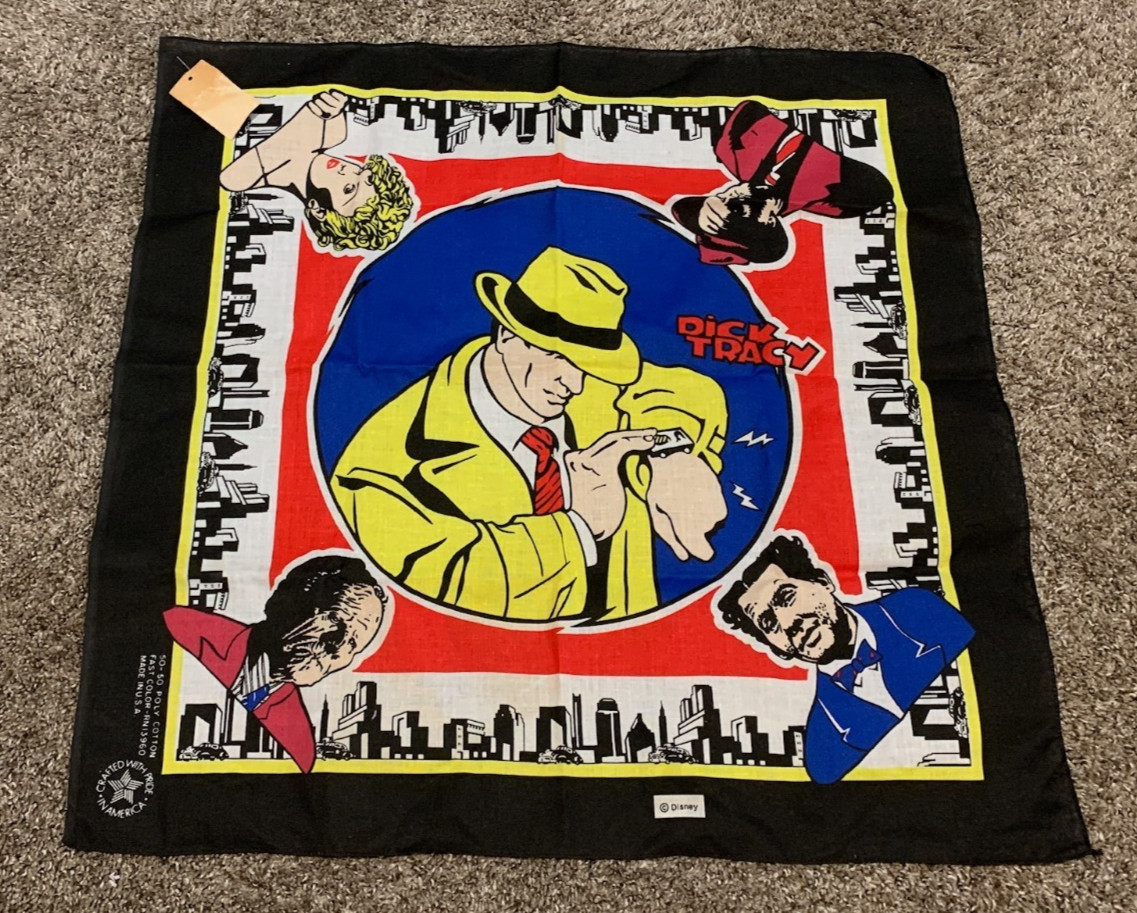 Dick Tracy Handkerchief Disney