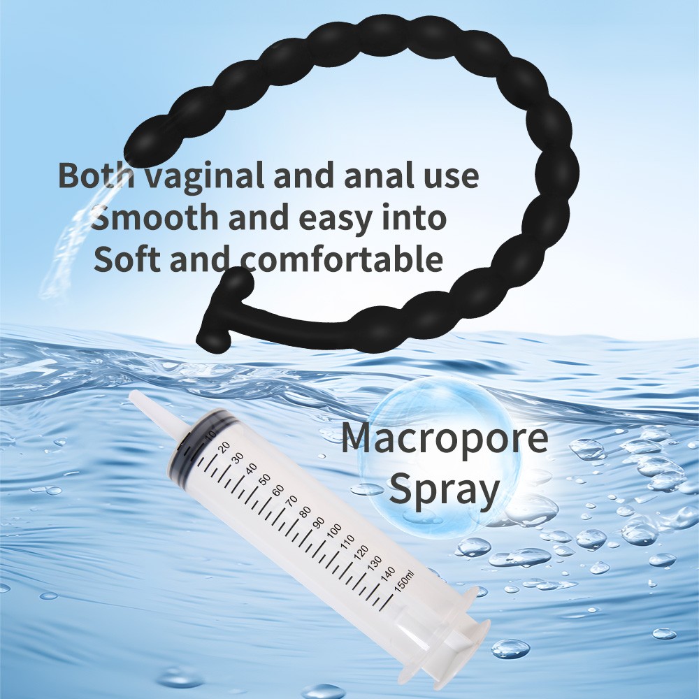 Vaginal Anal Cleaner Clean Shower Latex Enema Tube Anal Cheaning Tool Nozzle New