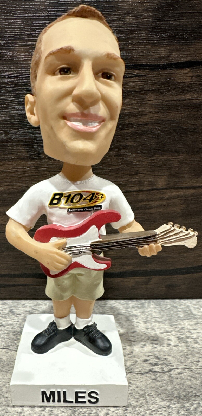 2003 Miles B104.3 Baltimore Classic Rock Limited Edition Bobblehead B1