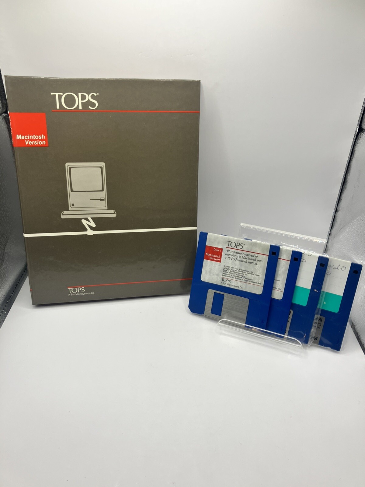 Vintage Sun TOPS Macintosh Version ST533