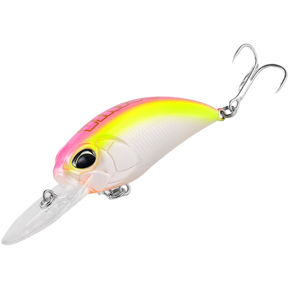 65mm 15g Crankbait Lure for Bass Pike Trout Saltwater Freshwater Sport Fishing