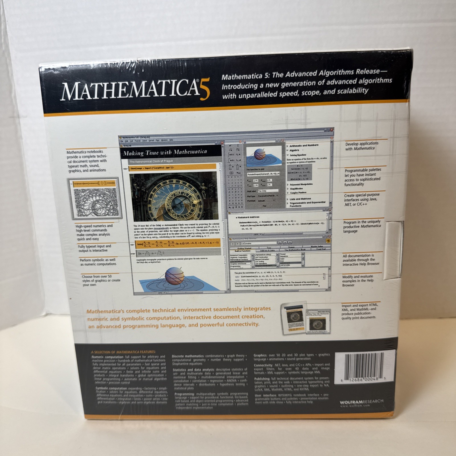 NEW Mathematica 5 Commercial Sealed READ 2003