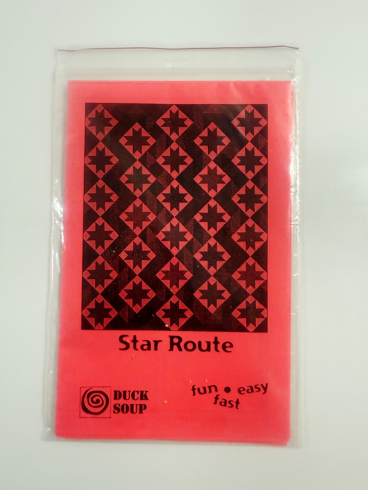 Star Route Pattern Buck Soup
