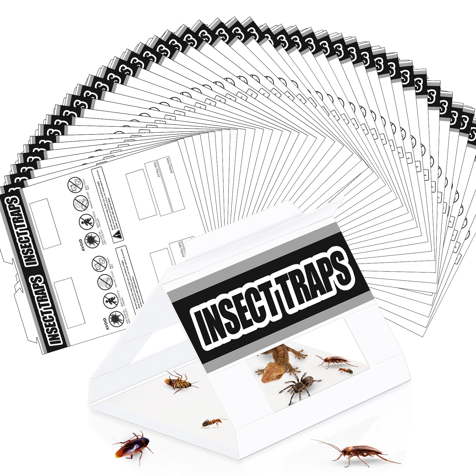 36/72pcs Glue Boards cockroach houses Indoor