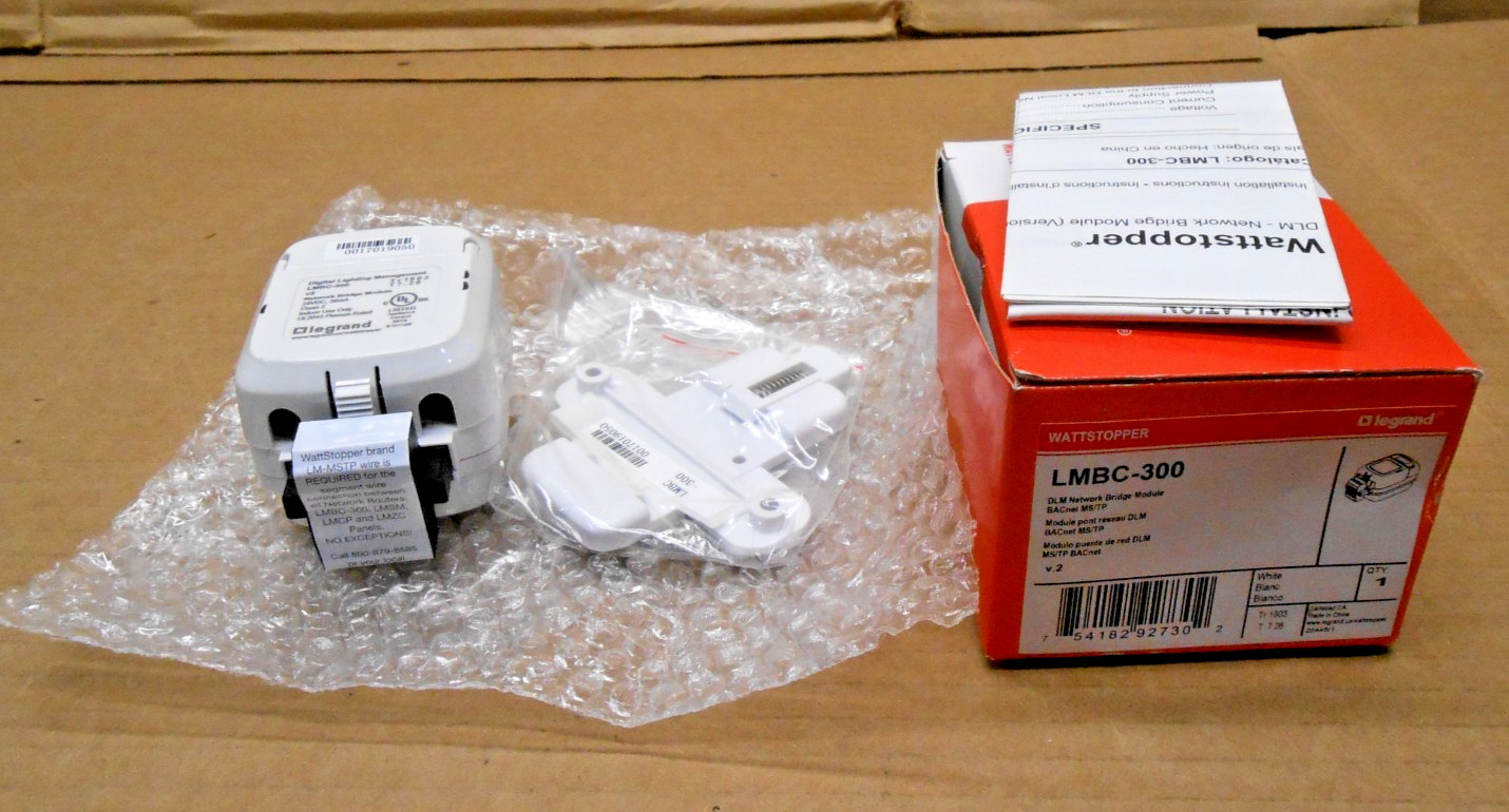 NEW LEGRAND WATT STOPPER LMBC-300 DLM DIGITAL LIGHTING NETWORK BRIDGE 24VDC