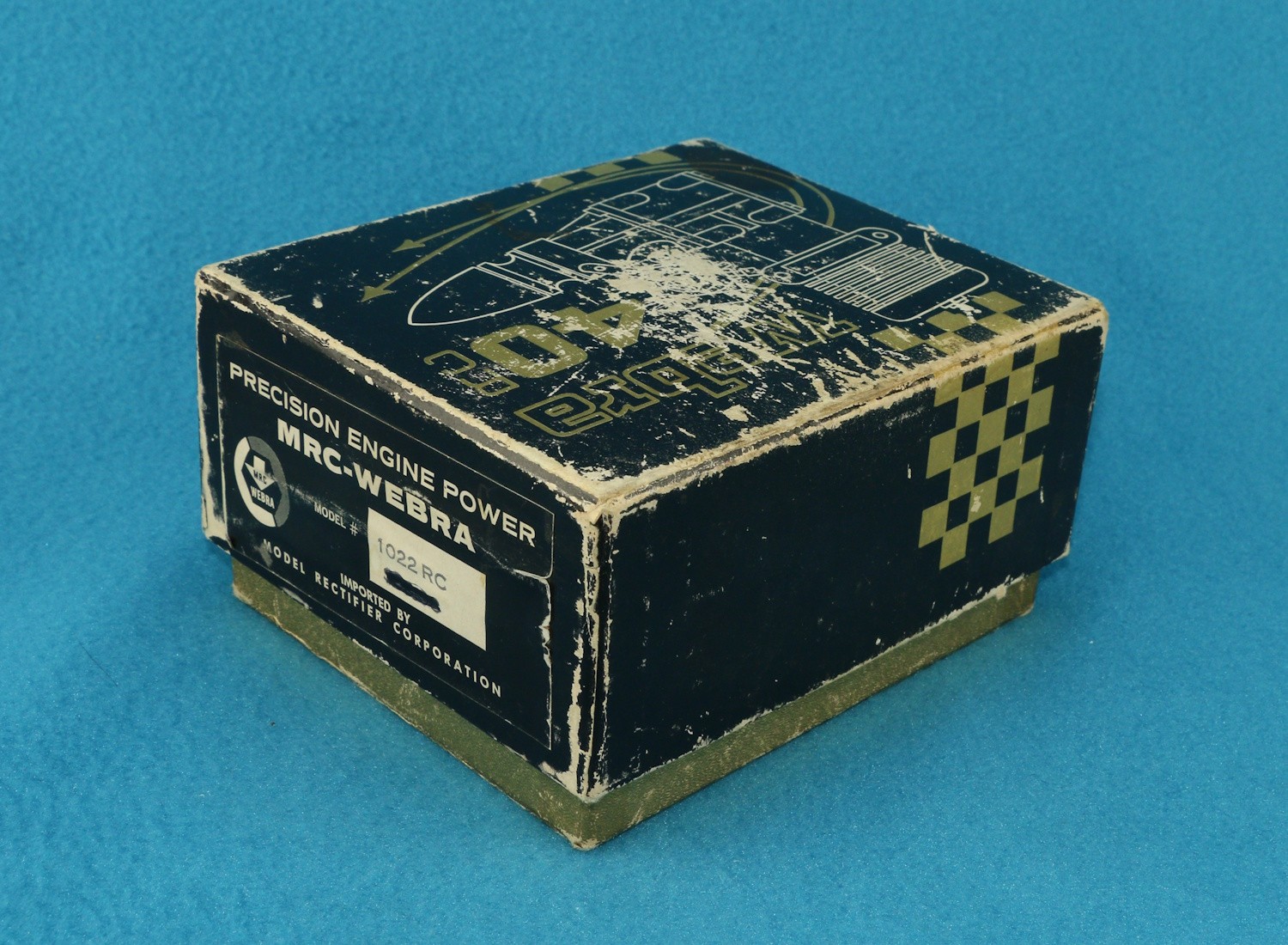 RC Model Airplane Engine Webra 40 1022 RC Boxed