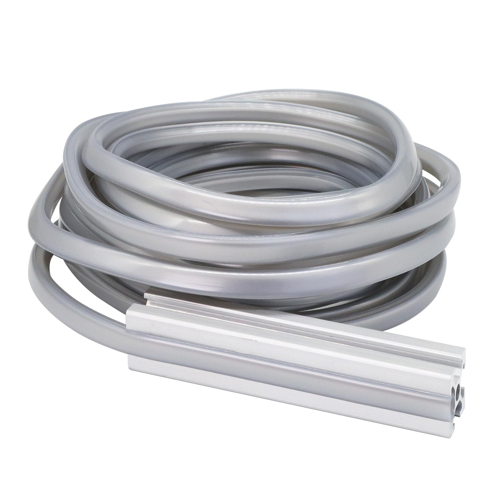 BLCCLOY 6 Meter 1010 2020 Aluminum Extrusion T Slot Cover 6MM Slot, Silver