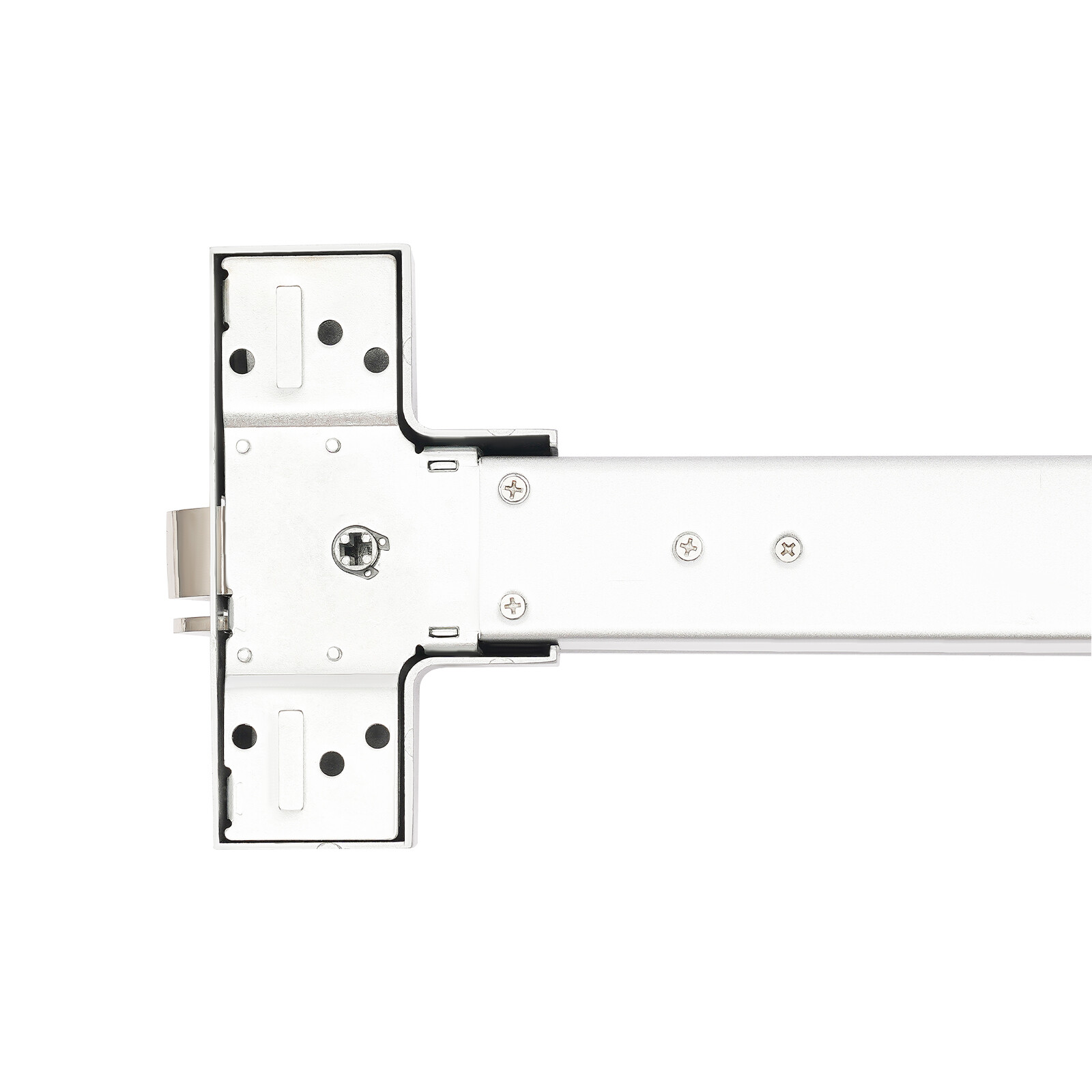 Fire Rated Panic Exit Device Push Bar 1760℉ 72min w/ Ext Lever & 3 Keys
