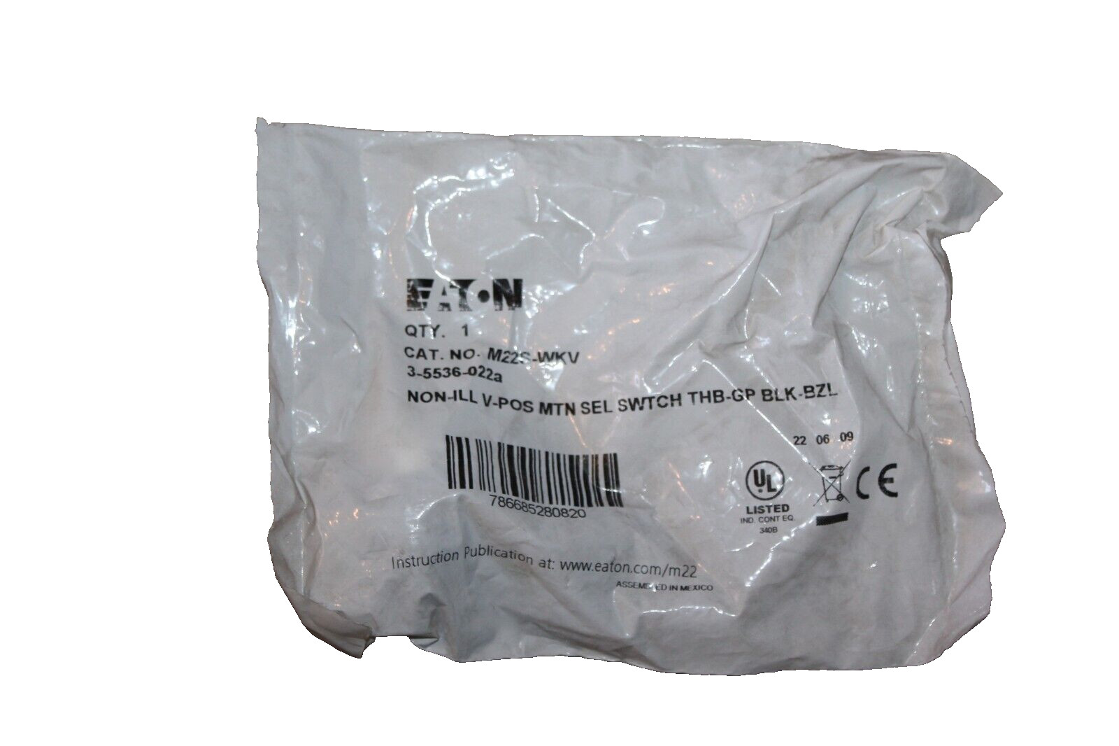 Eaton NSB M22S-WKV Selector Switches EA
