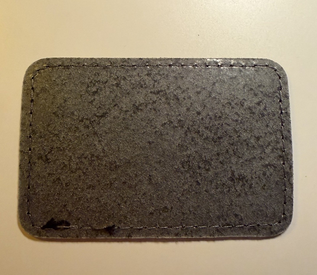Carhartt Leatherette Patch Iron on Adhesive Custom 3” X 2”