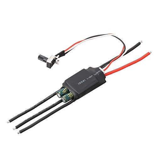 High Speed Three-Phase DC 7-24V Brushless Hallless BLDC Controller ESC