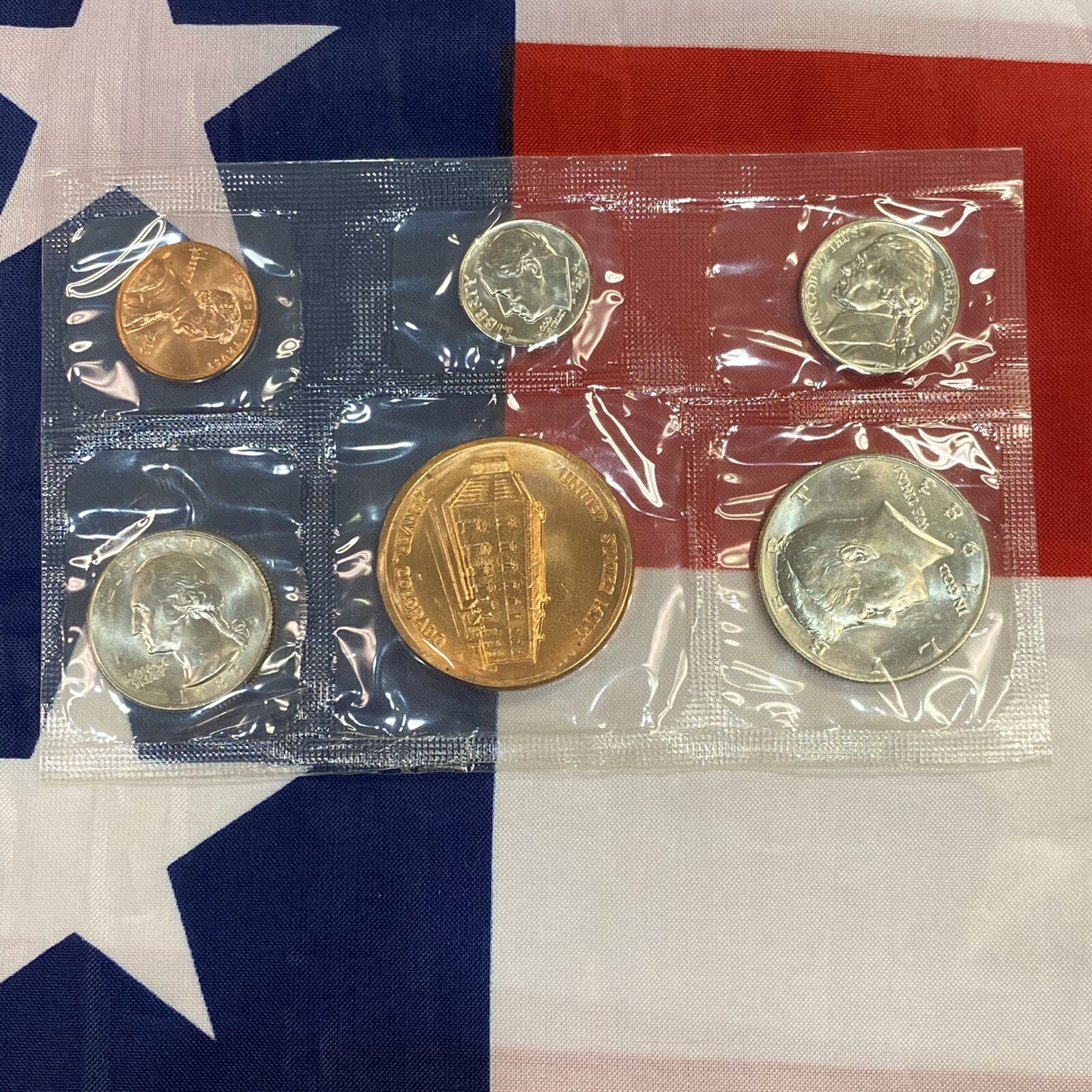 1983-D Official US Mint Souvenir Set WITHOUT Envelope. See description!