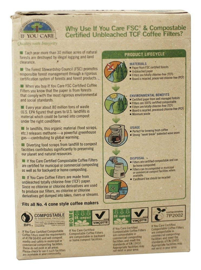 No. 4 Coffee Filters 100 Count, 100 CT