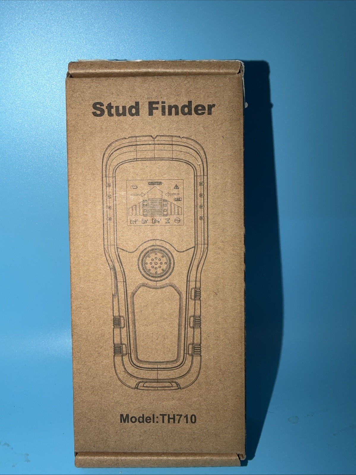 TH710 Electronic Stud Finder Wall Scanner Wood Metal AC Wire Detector