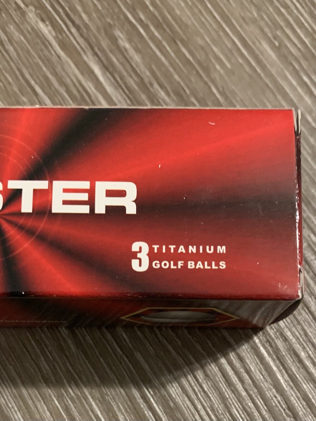 Nitro Blaster Titanium Golf Balls #1 Pack Sleeve 3-Balls New