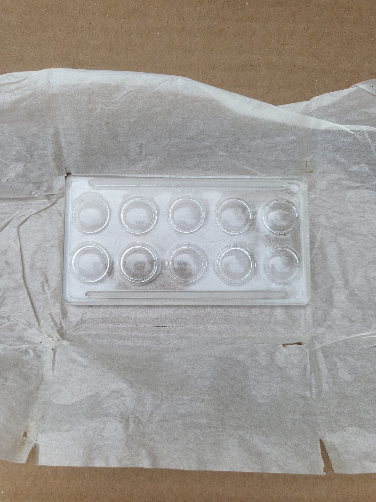 MERCO SLIDE, BOERNER SLIDE, 10-CELL FOR MICROFLOCULLATION TEST, 57mm x 108m NOS.