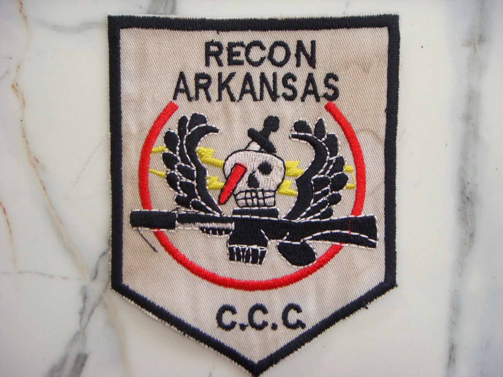 US 5th SF GRP MACV SOG RT ARKANSAS CCC, VIETNAM WAR PATCH