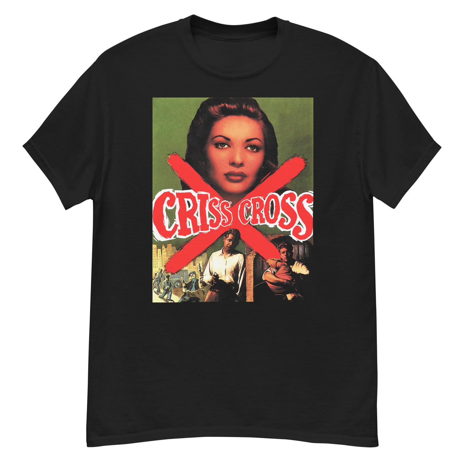 Criss Cross cult film noir fan art t-shirt