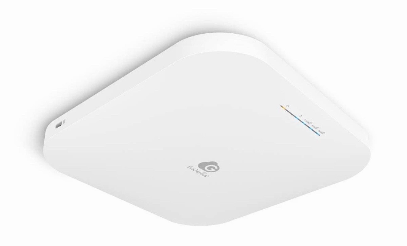 Cloud Managed ECW336 Wi-Fi 6E 4x4 Indoor Ceiling Mount Tri-Band Access Point