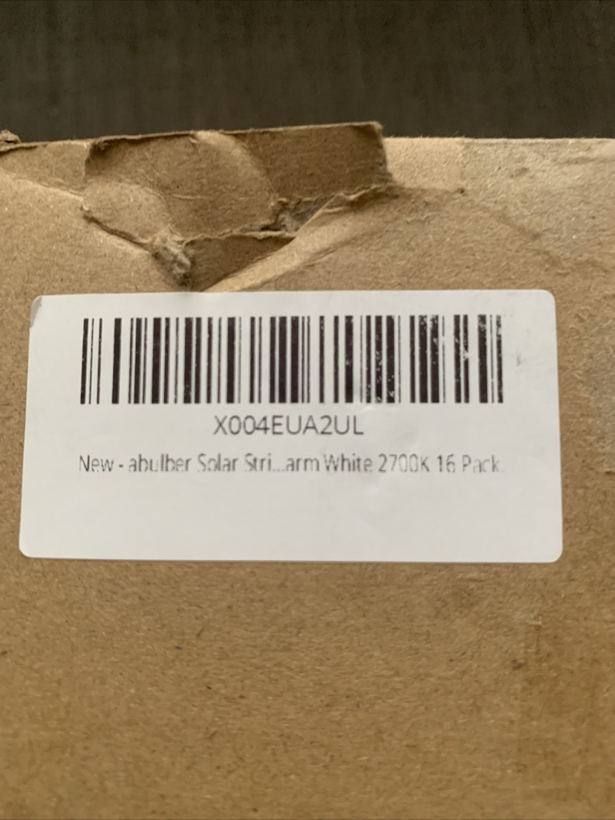 Energy-Efficient S14 LED String Light Bulbs Replacement Solar-Powered, 16 Bulbs