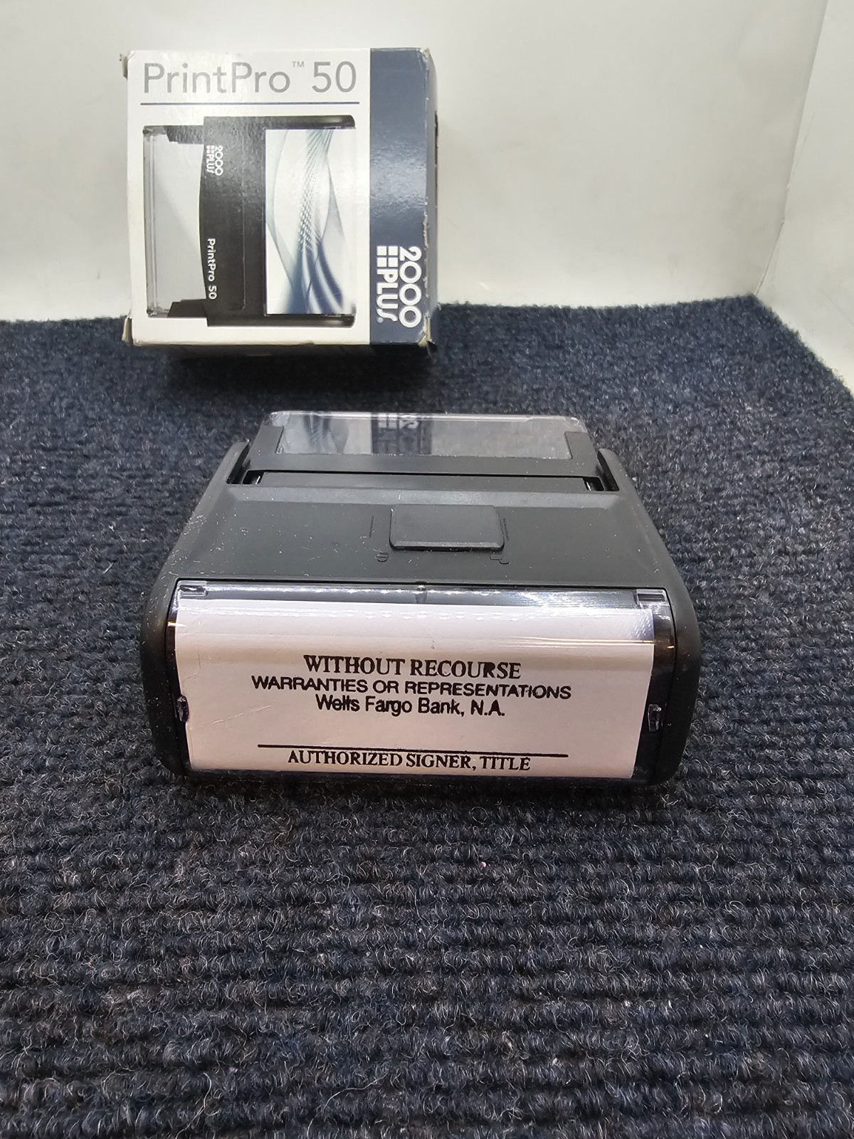 2000 Plus PrintPro50: Self-Inking Printer & Impression