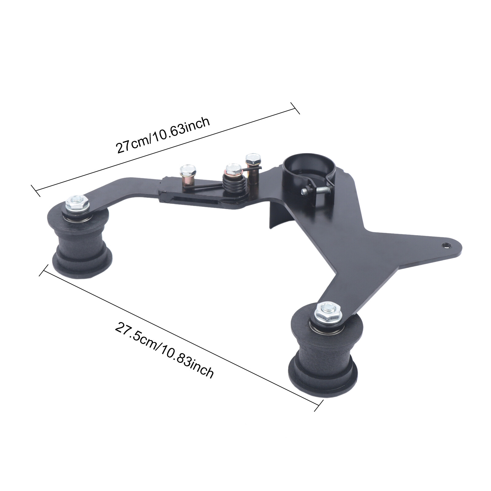 Fit 5/8-11 Angle Grinder Pipe Tube Polishing Tool Belt Sander Attachment Bracket