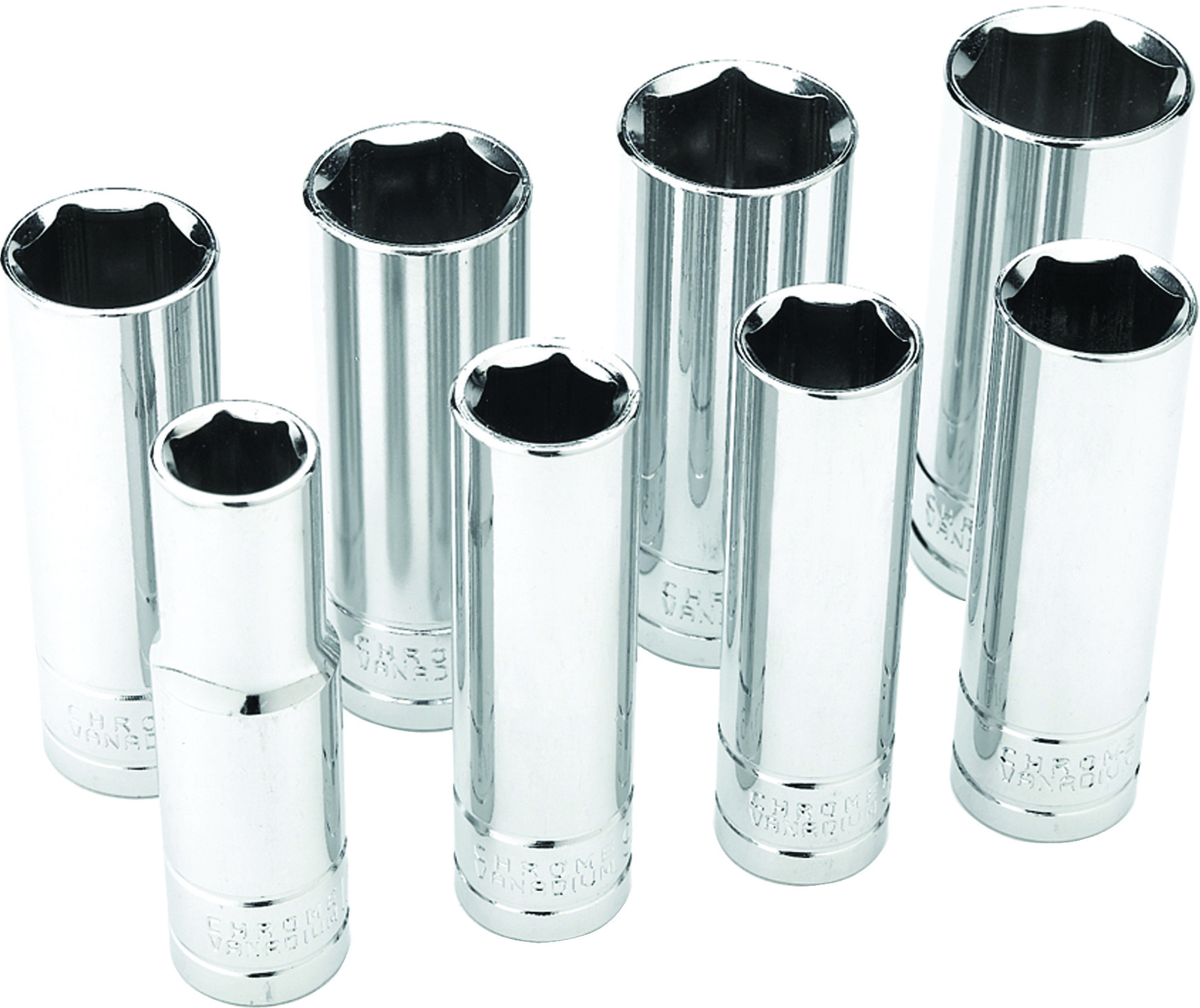 Performance Tool 1/2" 6 Point Socket Sets W32300 Deep SAE