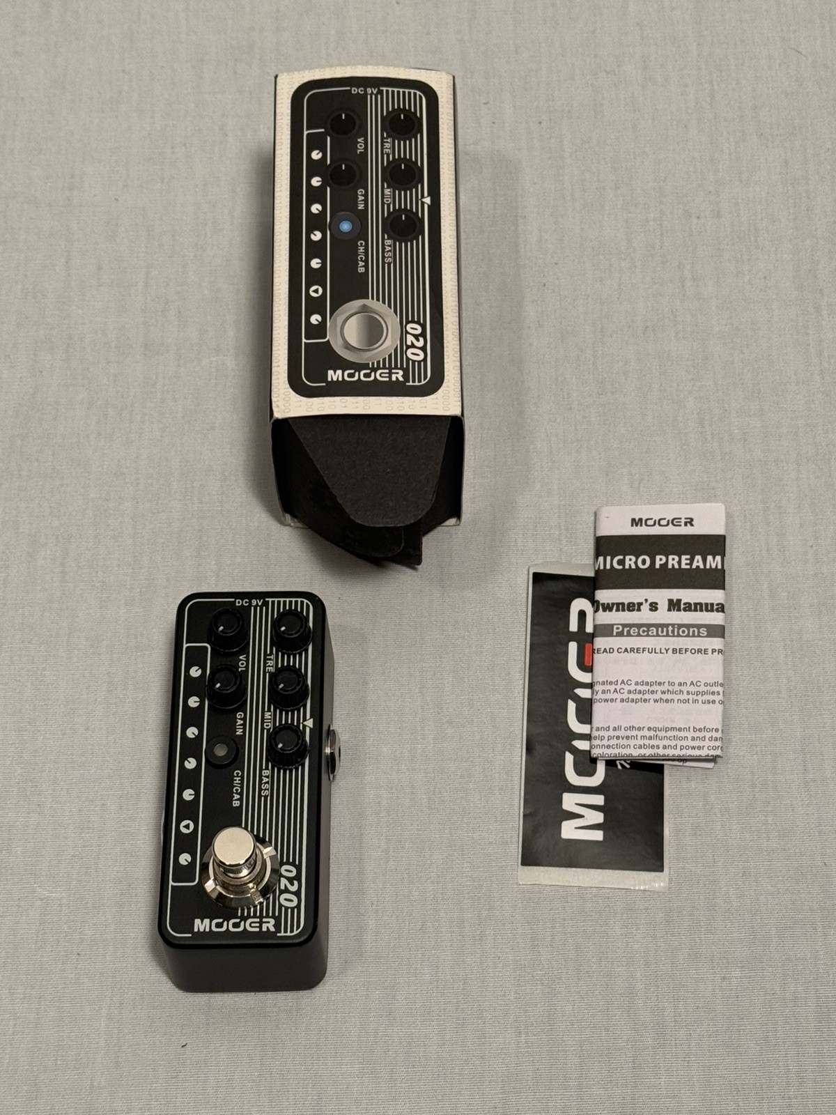 Mooer  Blueno 020 Micro Preamp Pedal