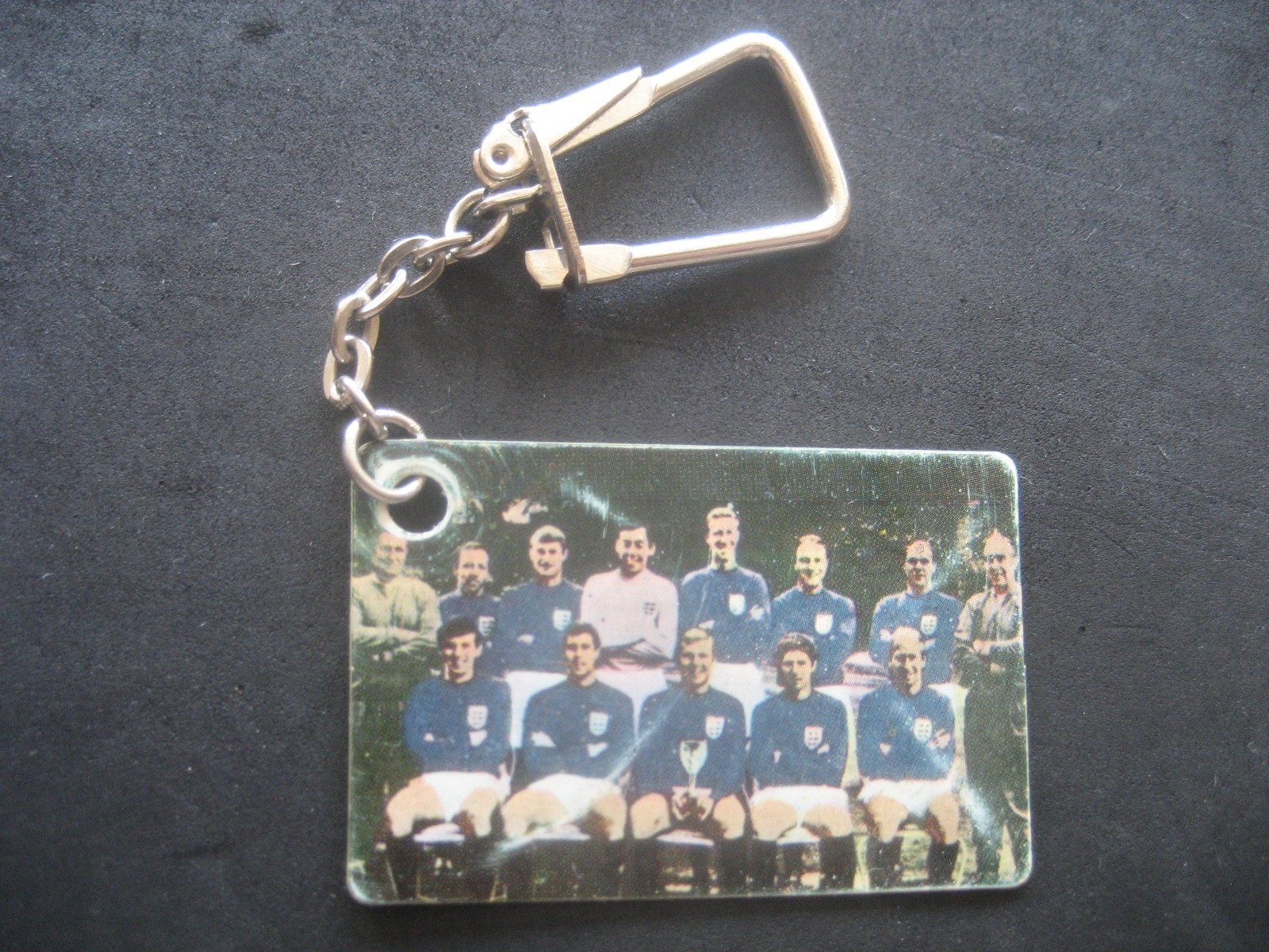 World Cup 1966 Football Keychain England vs Germany Champion