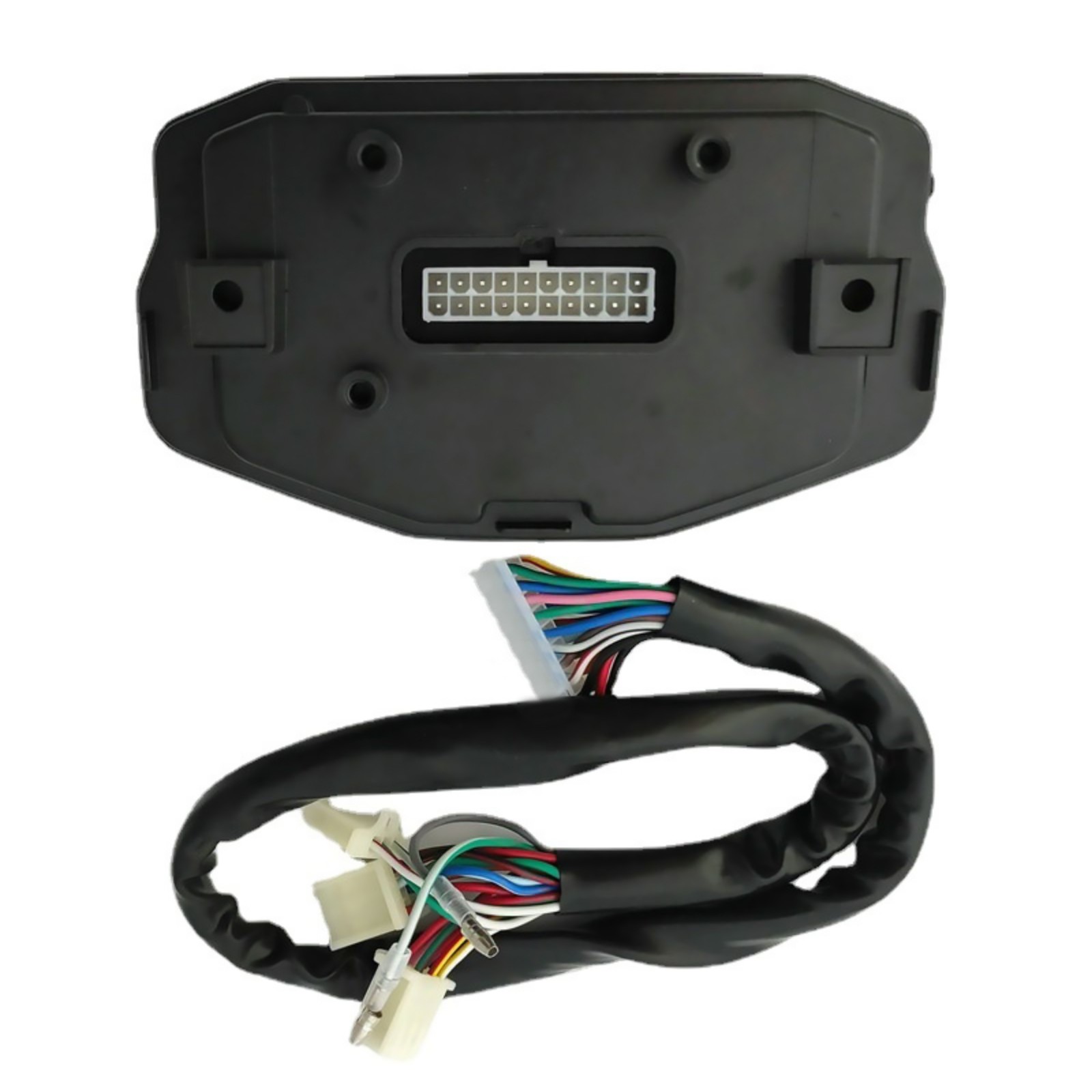 Motorcycle Speedometer LCD Digital Tachometer Odometer DC 8-12V Gauge Universal