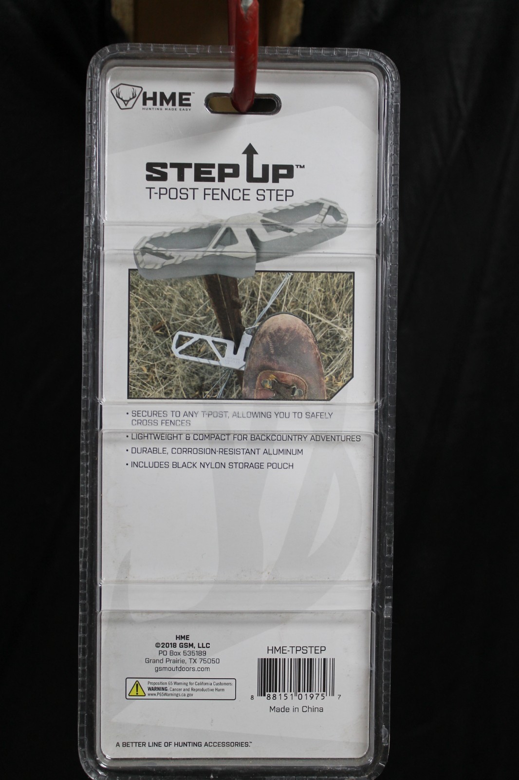 HME Step Up T-Post Fence Step