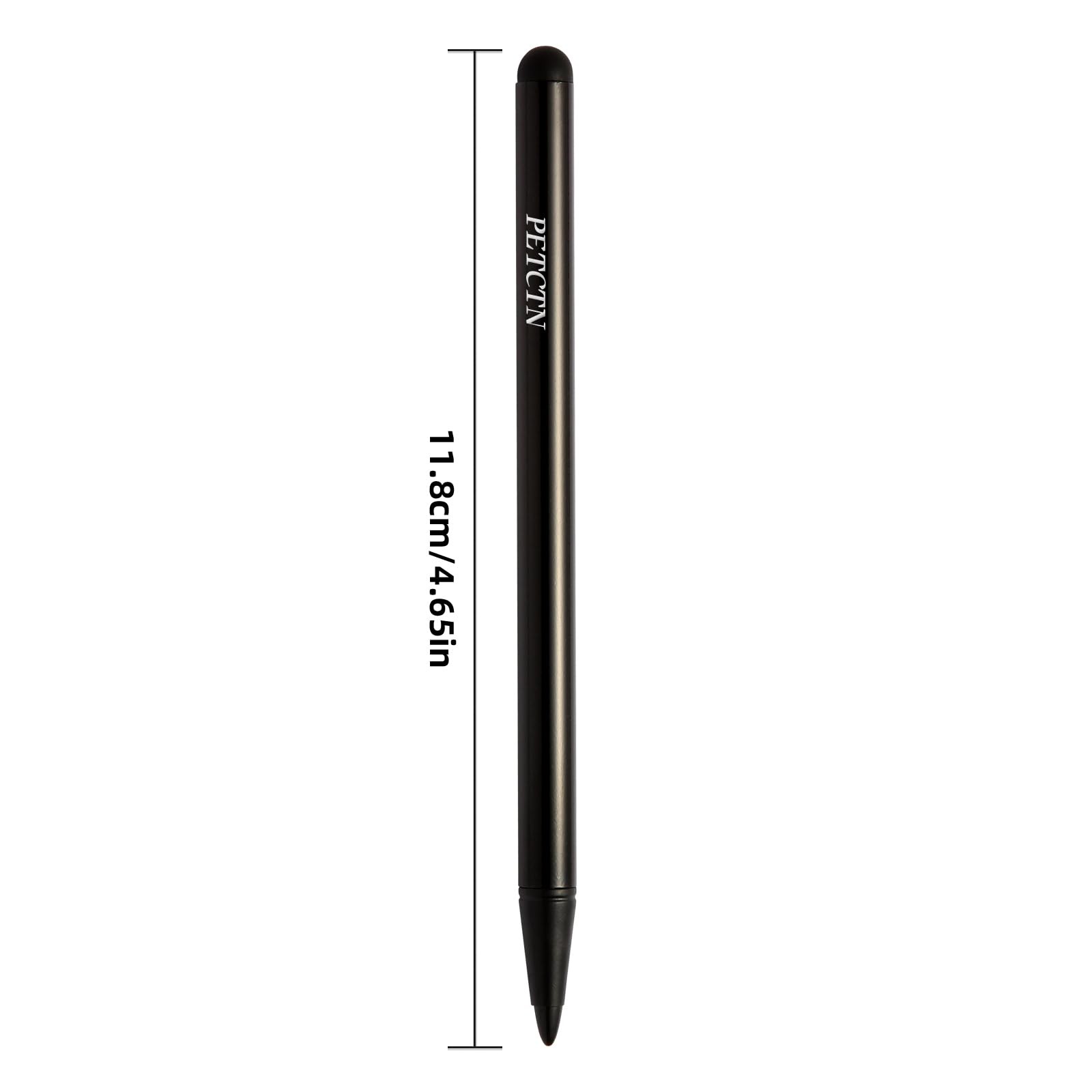 2pcs Black Stylus Pens for Universal Touch Screen Devices Compatible with iP...