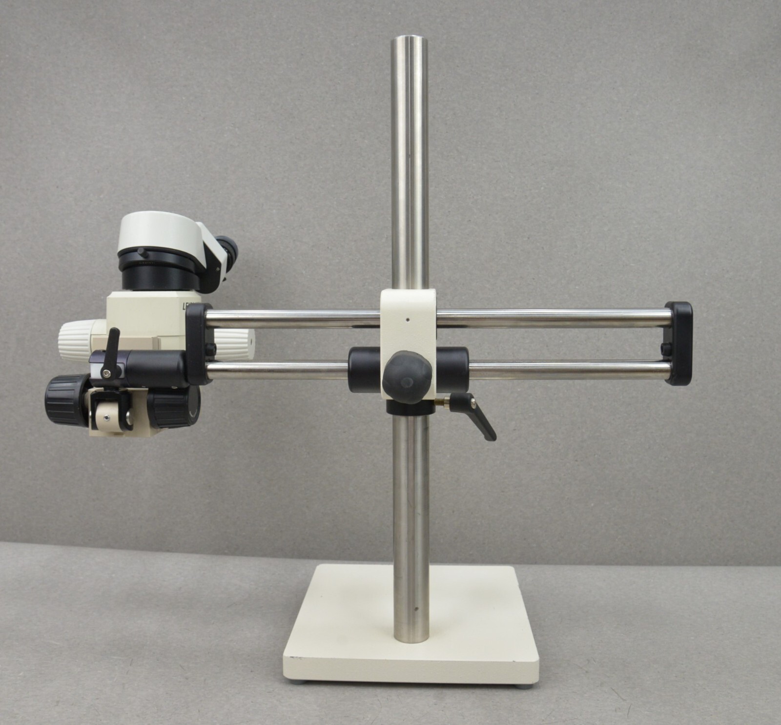 Leica MZ12 Binocular Stereo Zoom Microscope on Diagnostic Instruments Boom Stand