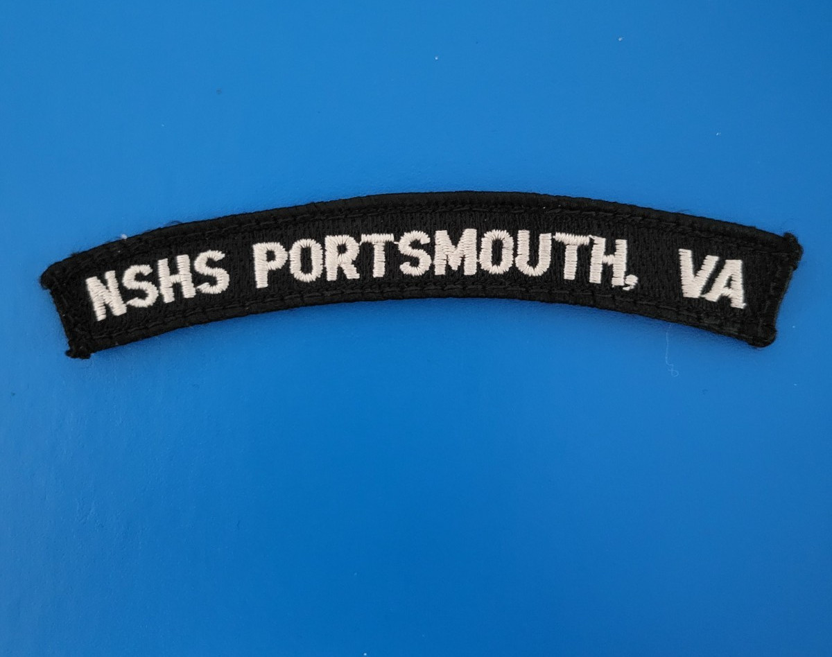 US Navy NSHS PORTSMOUTH VIRGINIA Naval School of Health Sciences UIM Patch