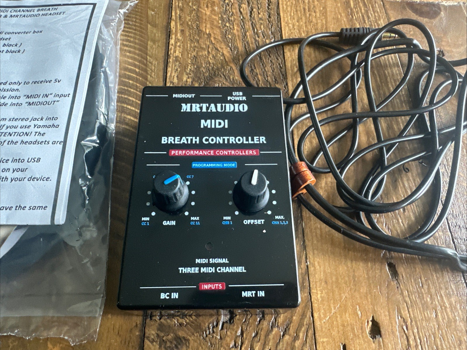MRTaudio Breath Controller Complete V3