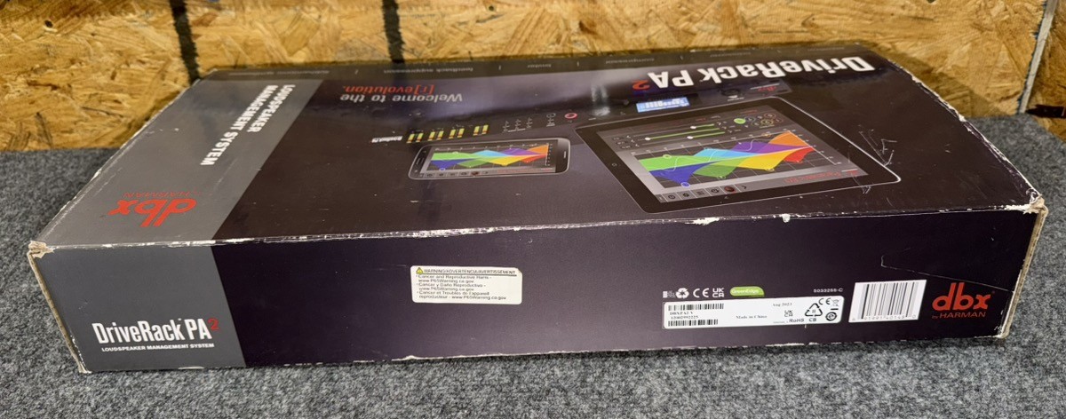DBX DriveRack PA2 Speaker Management System (MPS006279)