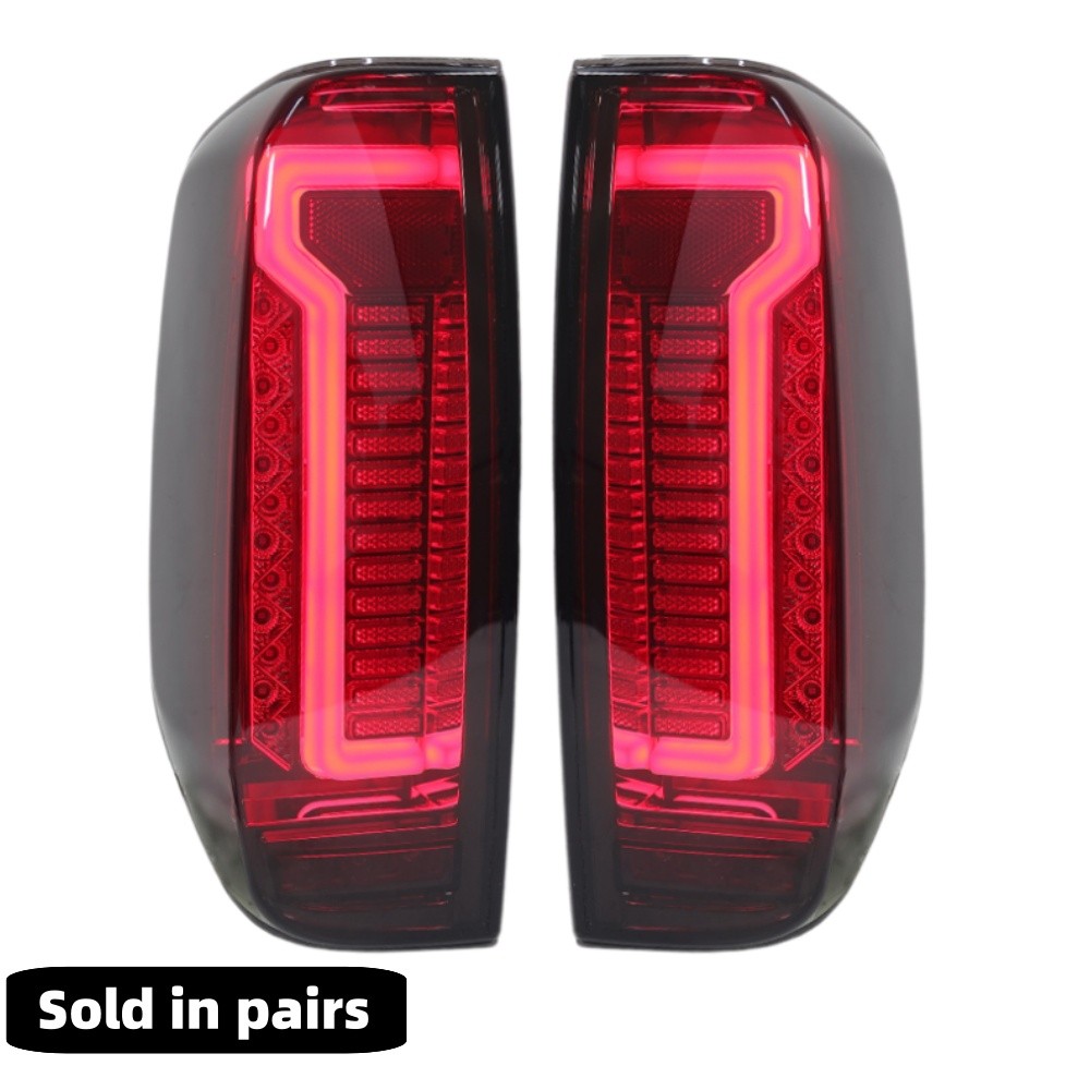 For 2005-2021 Nissan Frontier D40 Full LED Tail Lights Smoked Left&Right Side
