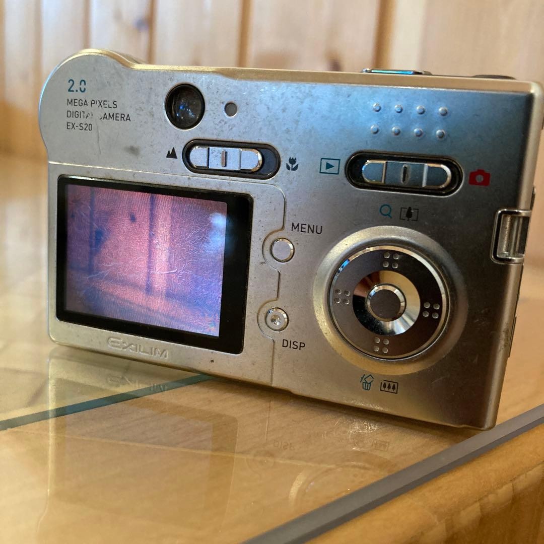CASIO EXILIM EX-S20 Digital Camera Tested Working Battery NP-20