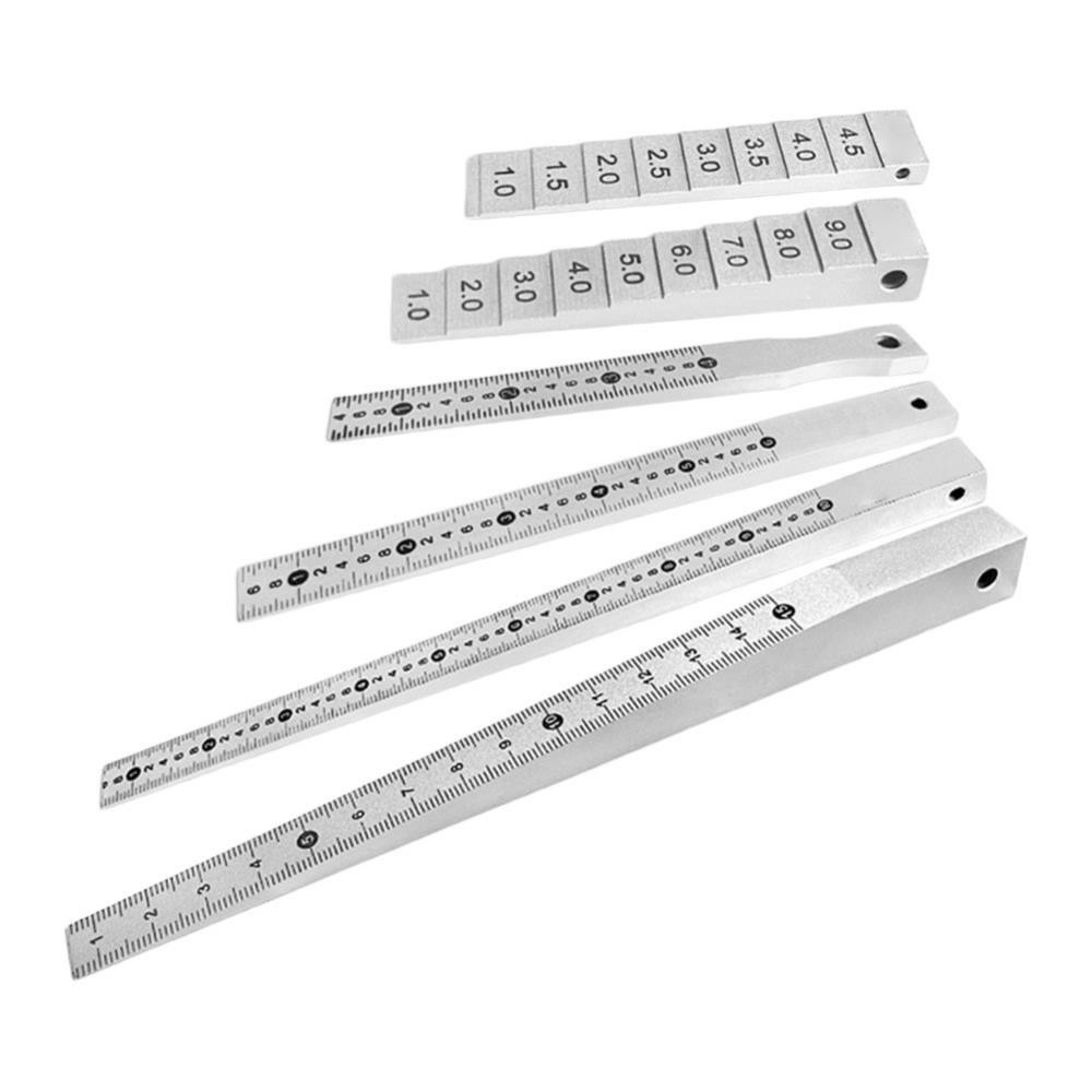 0.5-10mm 0.2-4mm Feeler Wedge Gap Gauge Measure Welding Taper 1-10mm Hole∧ ╏