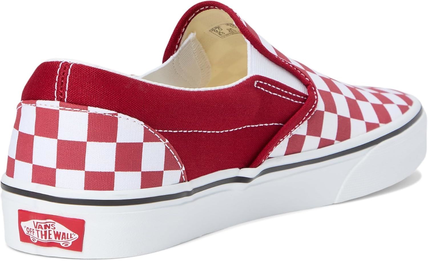 VANS U CLASSIC SLIP-ON UNISEX SNEAKERS - RED