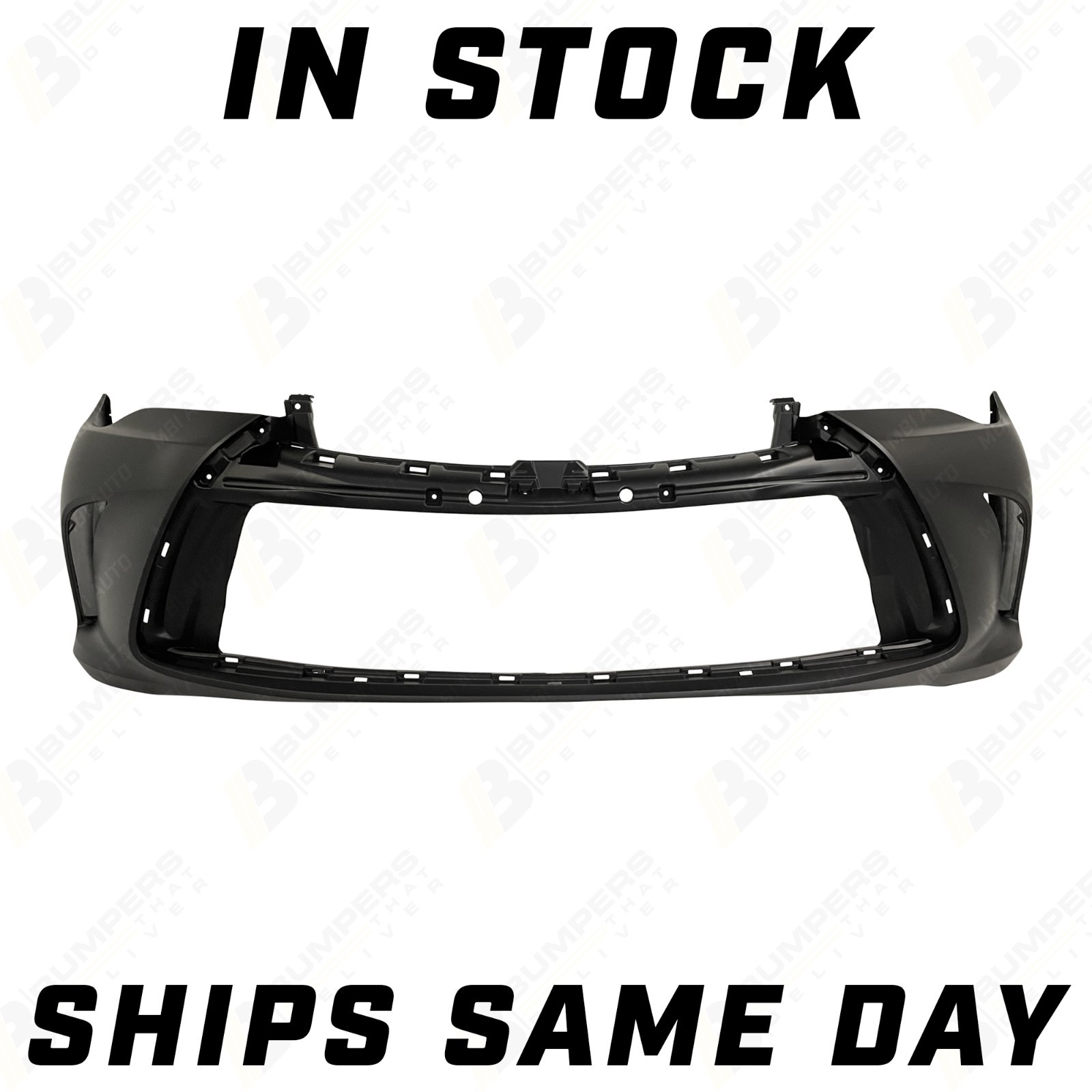 NEW Primered Front Bumper Cover Fascia for 2015 2016 2017 Toyota Camry 15 16 17