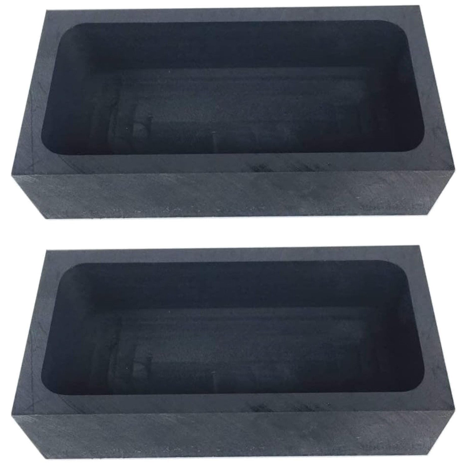 Gold Silver Graphite Ingot Mold 2pcs 1kg Set