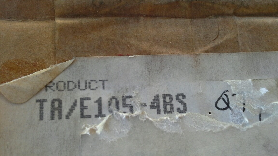 New United Electric TA/E105-4BS Temperature Probe E105-4BS