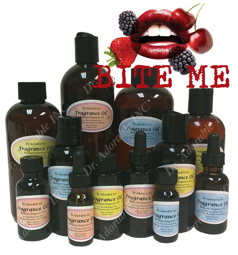 BITE ME PURE UNCUT FRAGRANCE OIL 0.6oz 1oz 2oz 4oz up to 16oz Free Shipping!!!