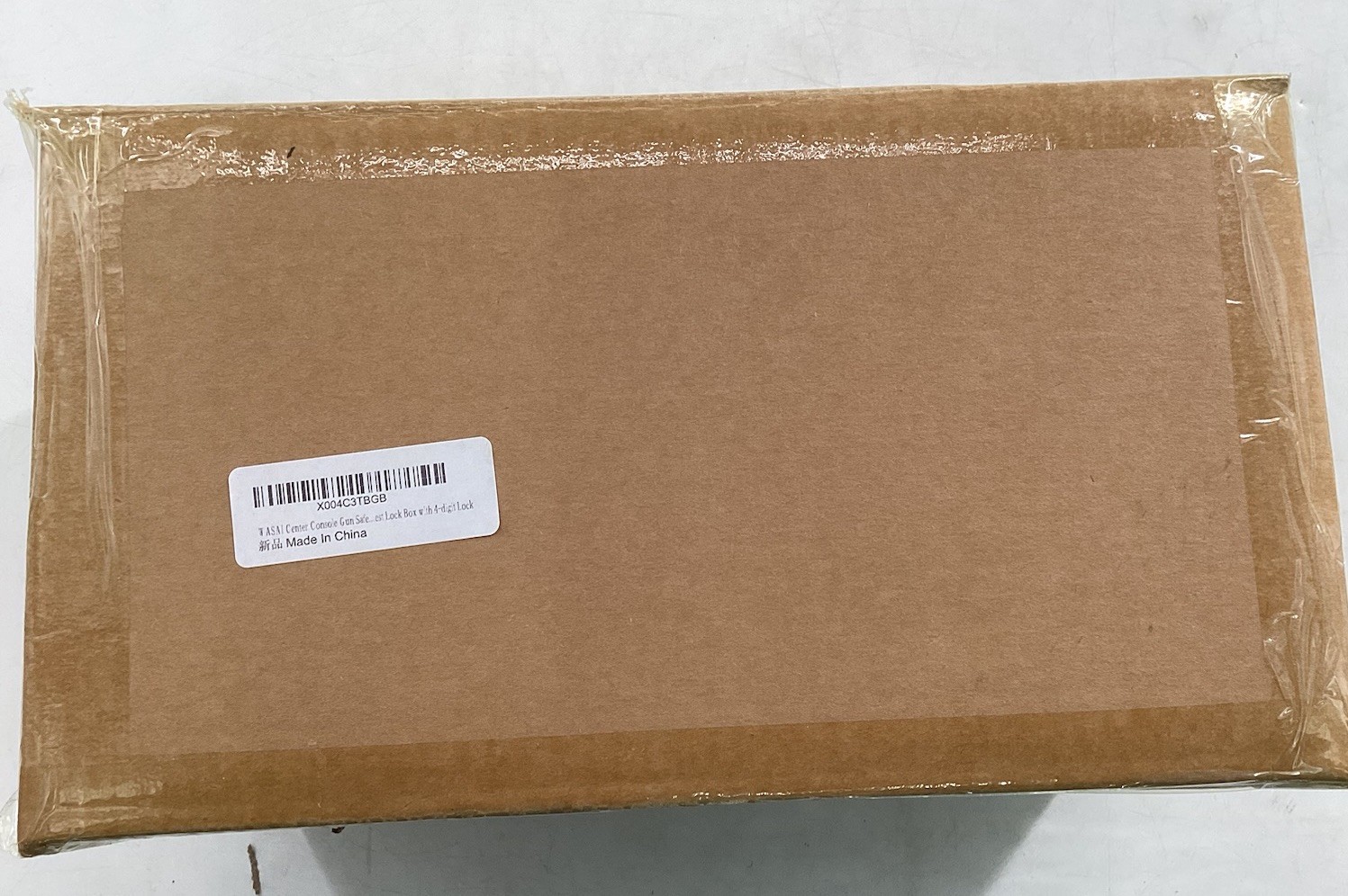 WASI Center Console Gun Safe Lock Box With 4 Digit Code