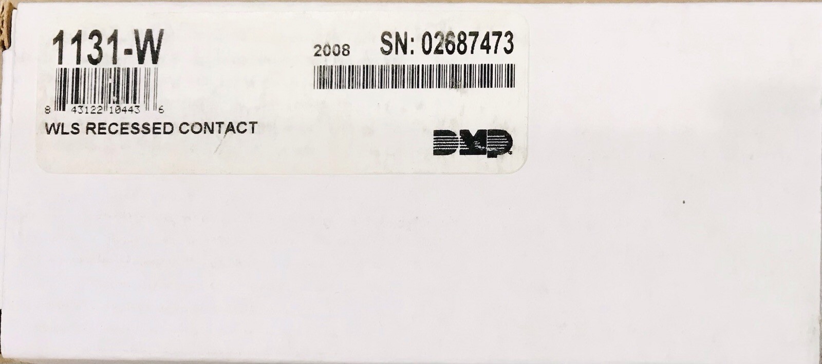DMP 1131-W Wireless Recessed Contact Brand New In Box